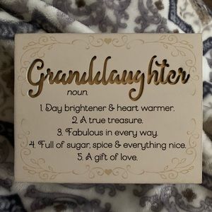 Granddaughter home decor